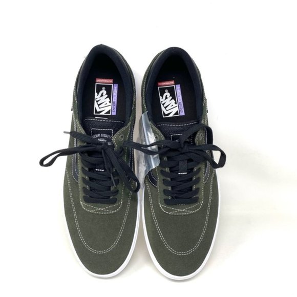 💖MEGA SALE💖VANS GILBERT CROCKET Canvas   Green Black Women’s   VN0A5JIFALM - Picture 10 of 10